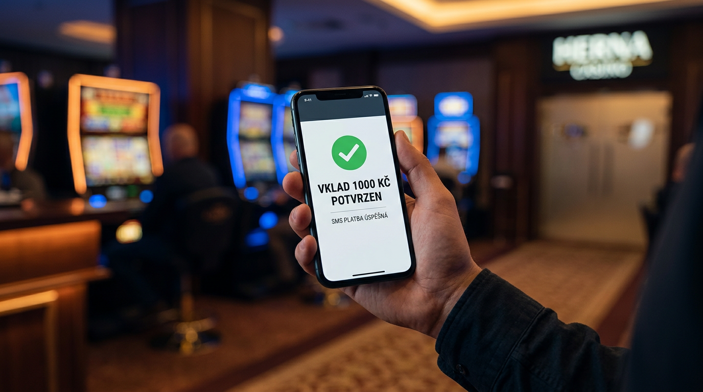 Casino vklad přes SMS 2026: Nejlepší kasina, limity a NeteraPay návod