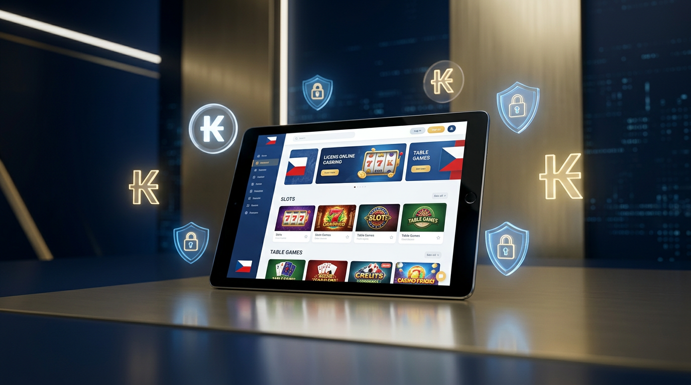 Moderní rozhraní českého online kasina 2026 s důrazem na bezpečnost a licenci